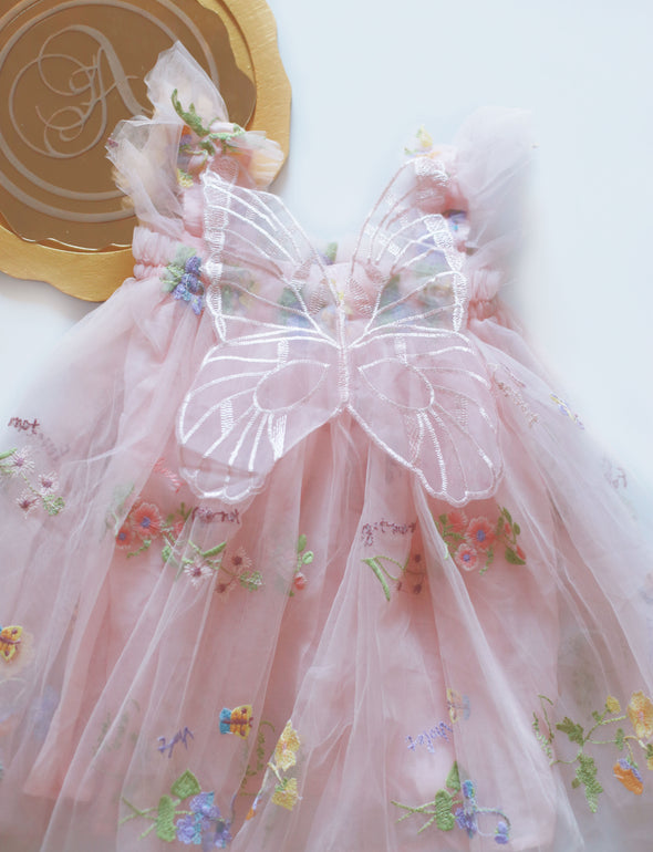 Alissa garden dress pink