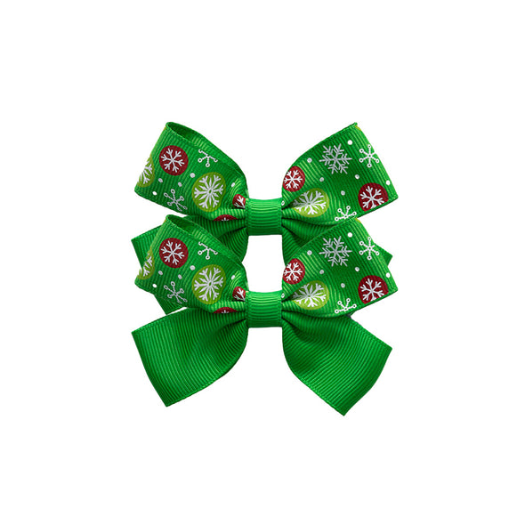 Christmas bow set